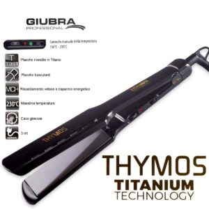 Giubra piastra professionale thymos nero